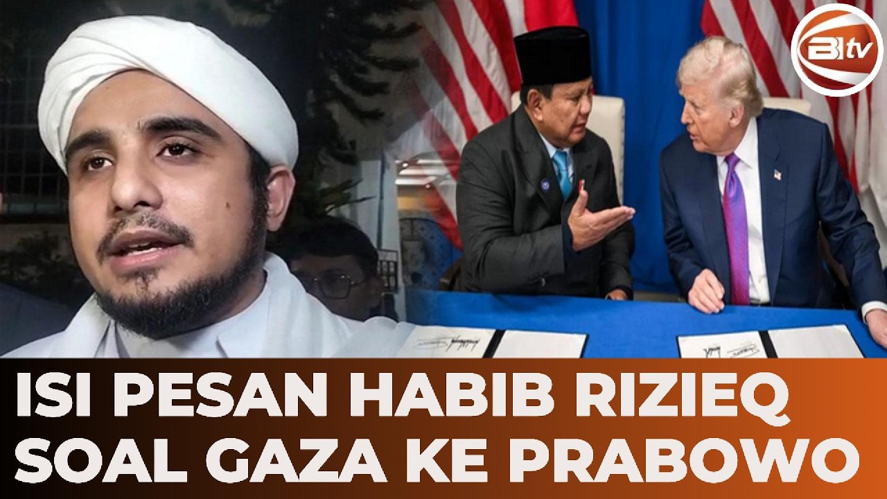Usai Bukber di Istana, FPI Titip Surat Habib Rizieq Terkait BoP Gaza ke Prabowo