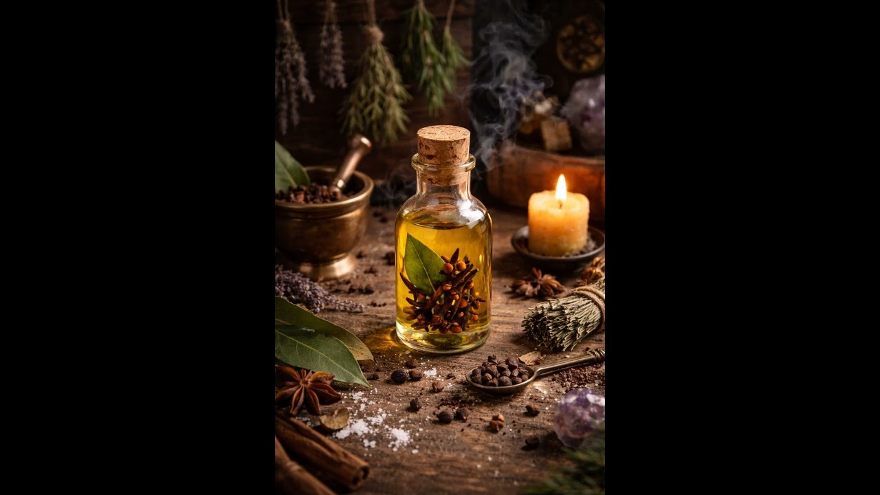 🕯️✨ Совет от ведьмы: применение гвоздичного масла в народной магии и колдовстве🌿✨🕯️