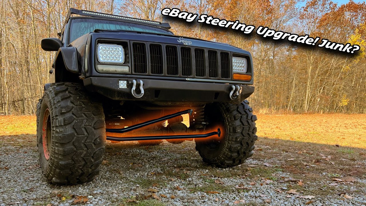 Установка комплекта рулевого управления на Jeep Cherokee с eBay!! Стоит ли оно своих денег!?