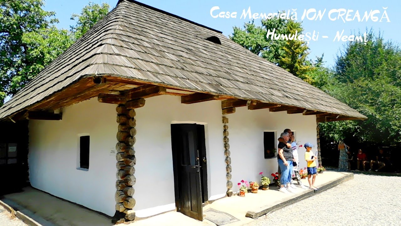 Casa Memorială Ion Creangă - Humulesti. Județul Neamț. August 2021