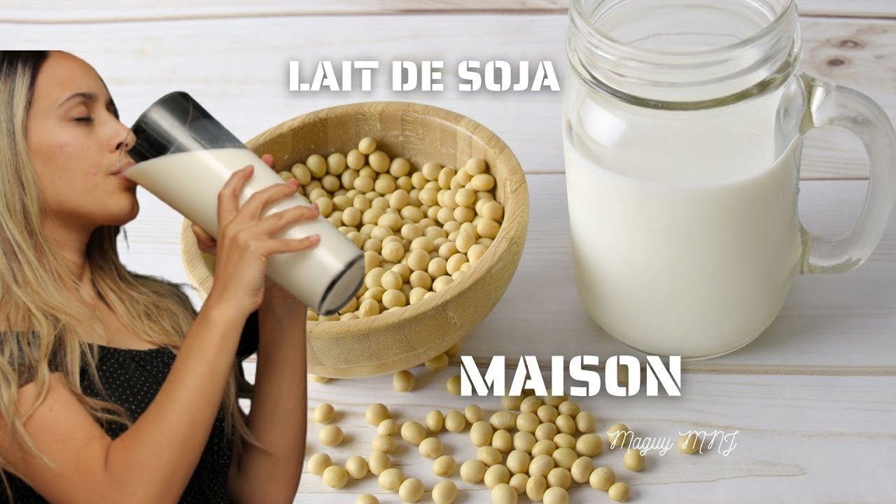 COMMENT FAIRE LE LAIT DE SOJA [ RECETTE ] / HOMEMADE SOY MILK RECIPE