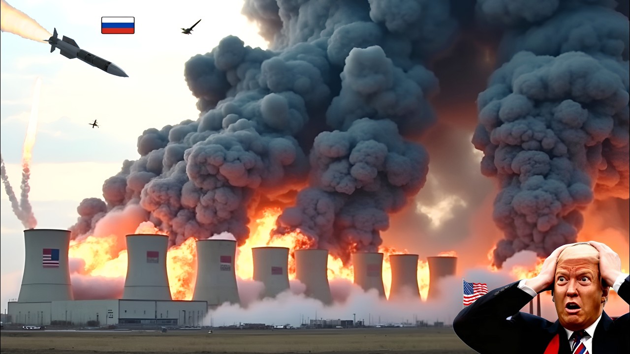 2 hours ago! US nuclear reactor flattened to the ground, look what happened!