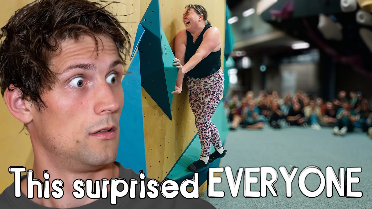 I invited 5 beginner climbers to compete for 1500$