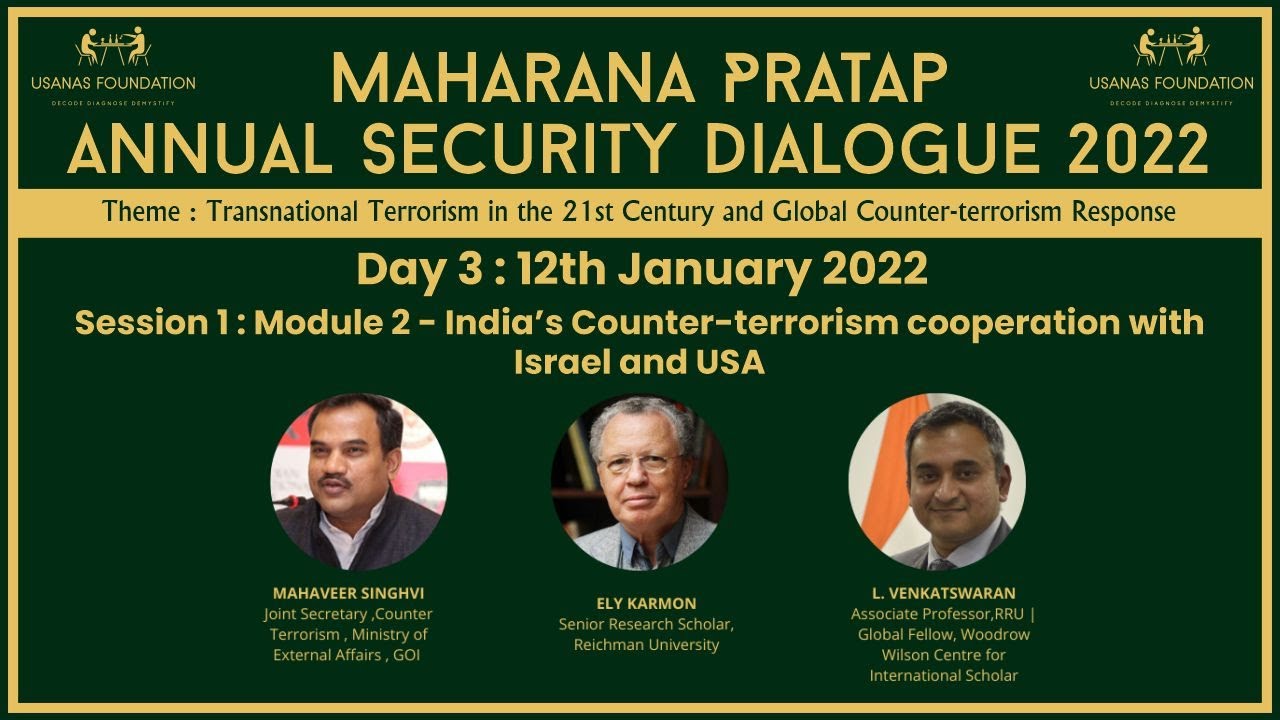 MPASD 2022 India's Counterterrorism Cooperation with the US and Israel