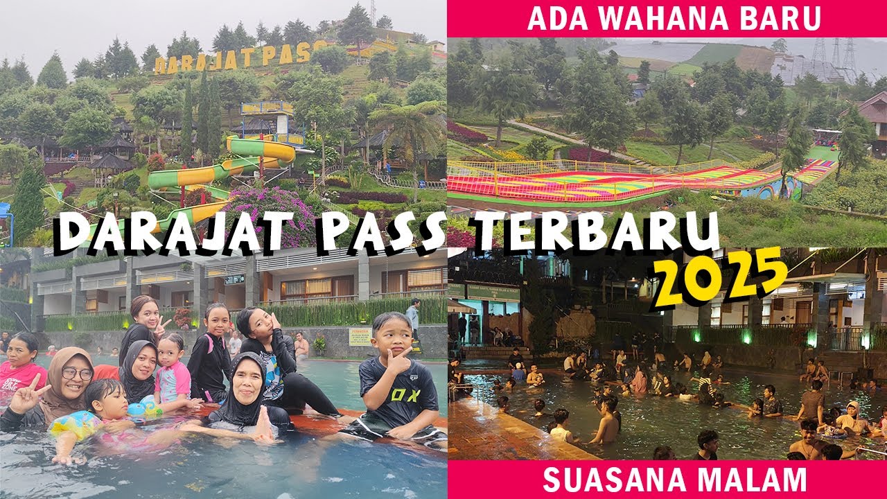 Kolam Air Panas Darajat Pass 2025 | Ada Wahana Baru