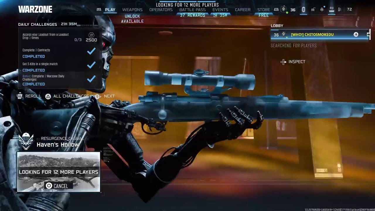 CHITOSMOKEDU CHITOOSMOKEDU WARZONE CASUALS