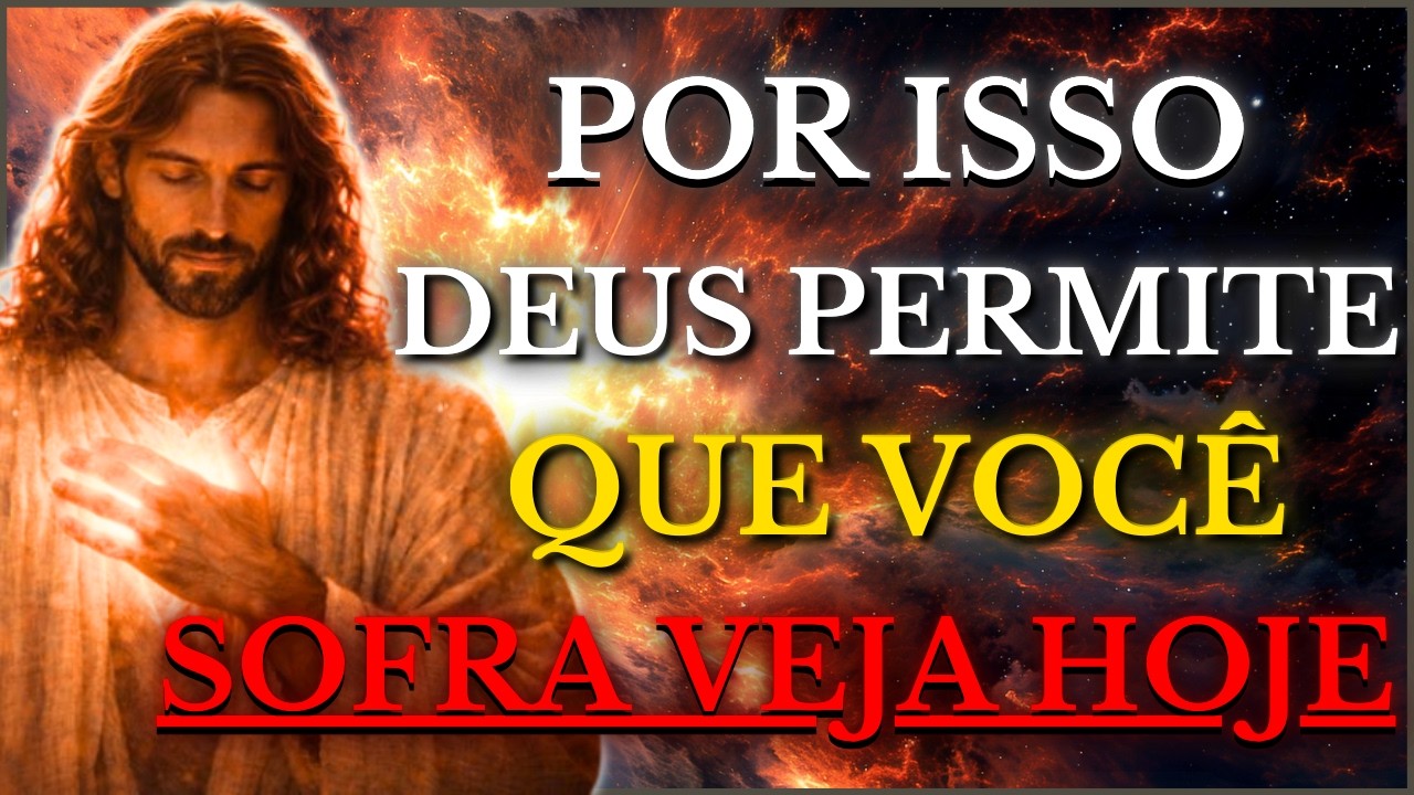 DIOS TE DIZ HOJE: HÁ UMA RAZÃO PELA QUAL DEUS PERMITE AS SUAS PROVAÇÕES E POUCOS A ENTENDEM