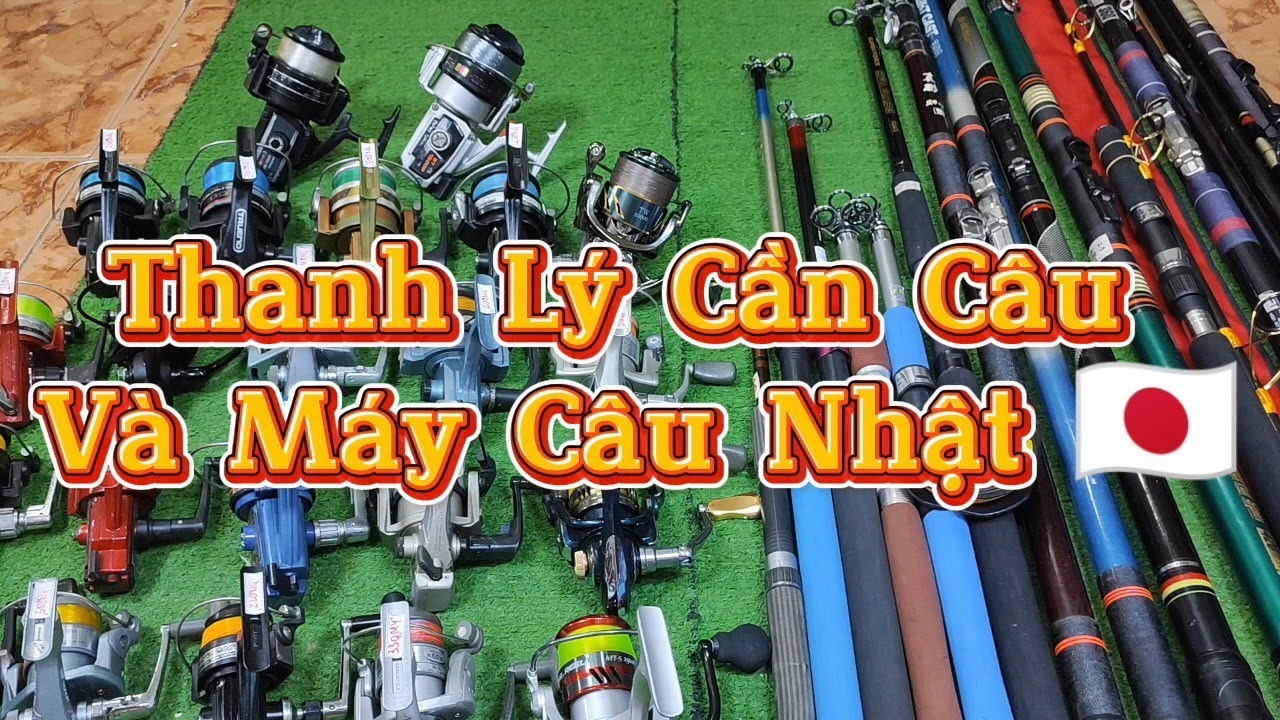 VD 1611:Xả Lô Máy Câu Nhật Giá Rẻ🔥Cần 3 Khúc #DAIWA 3m9 cứng CX nội địa🔥Cần Lục Phíp Nhật 3m9/4m2