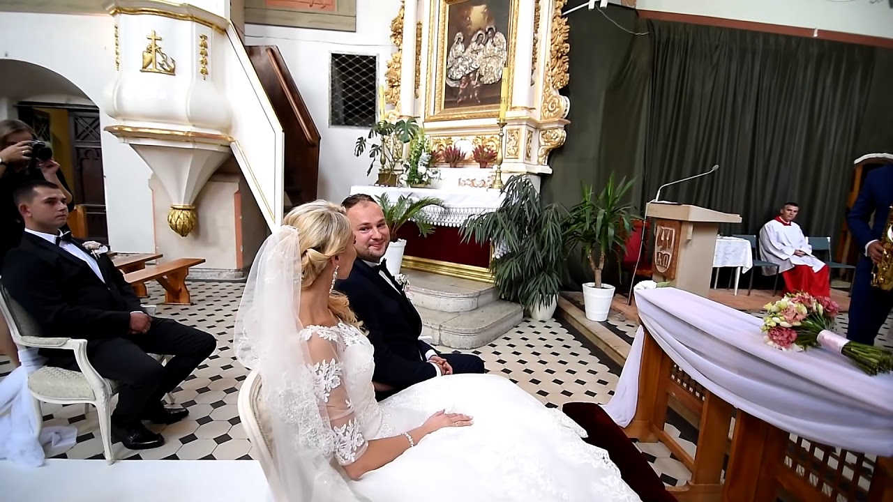 Niespodzianka od taty dla córki na ślubie, Hallelujah - saksofon