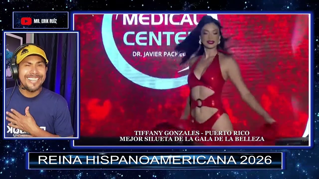 Y LA MEJOR SILUETA DEL REINA HISPANOAMERICANA 202 ES TIFFANY GONZALES DE PUERTO RICO