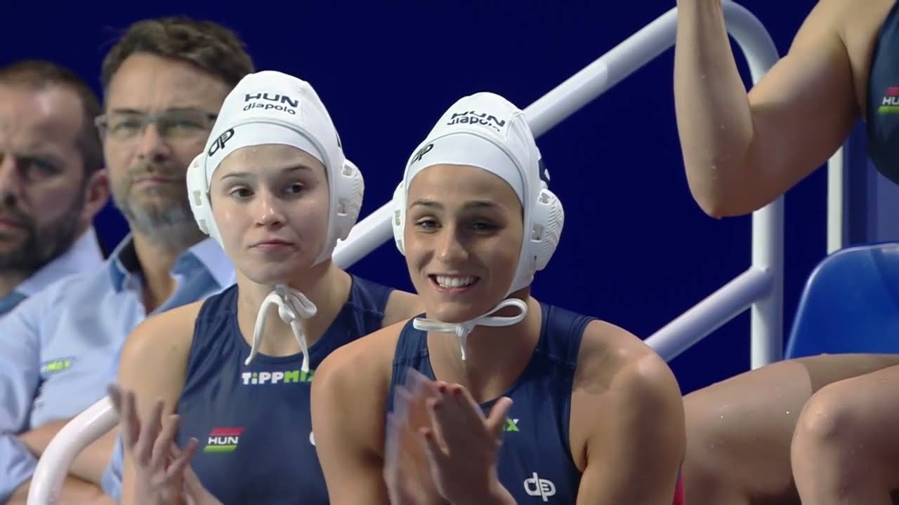 Hungary vs France - Euro Waterpolo Women Champ. 2020 - 1/4 Final