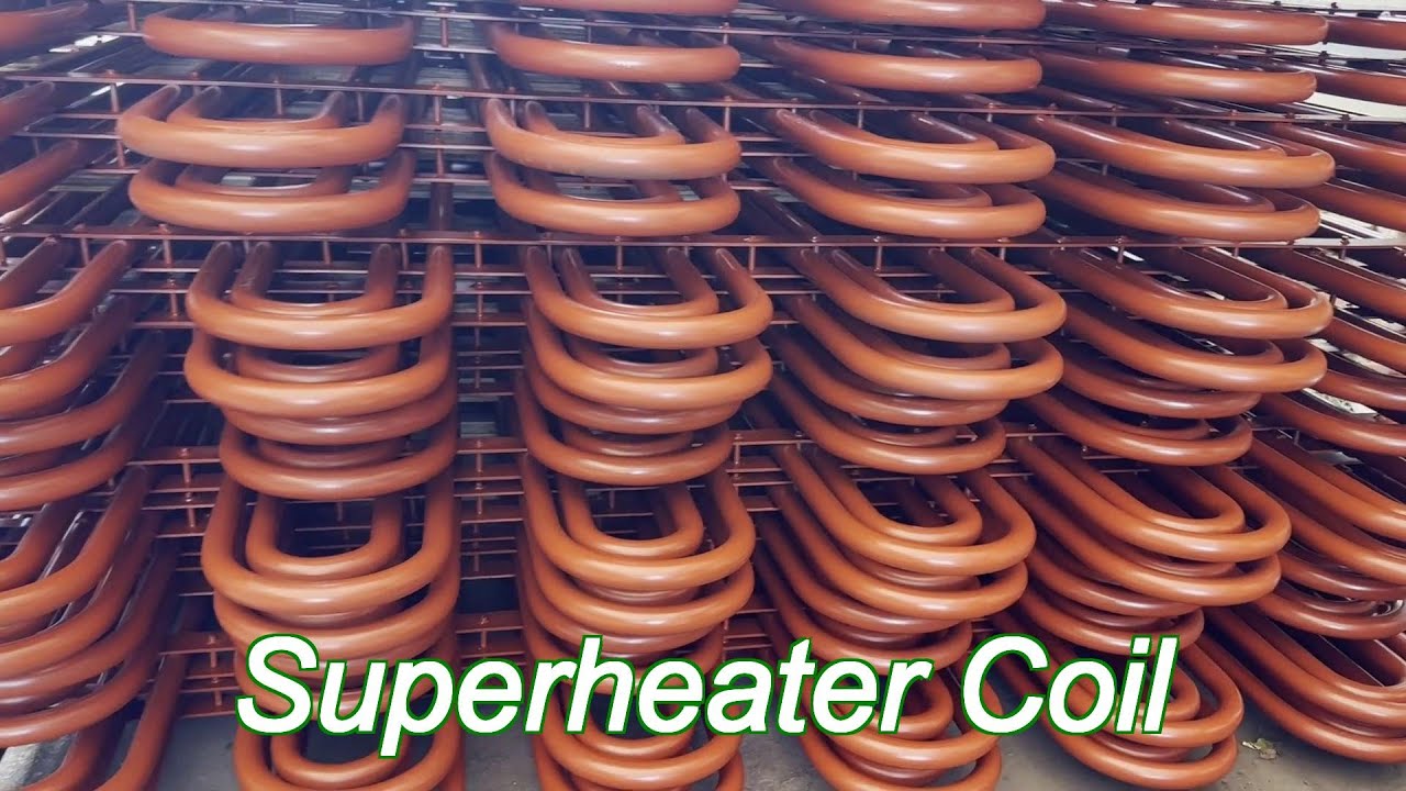 carbon steel sa192 superheater coil argon arc welding 100% pt