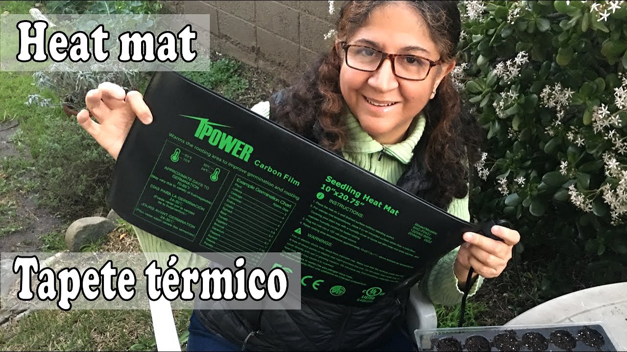 Alfombrilla térmica para tus semillas | Lo pruebo por primera vez