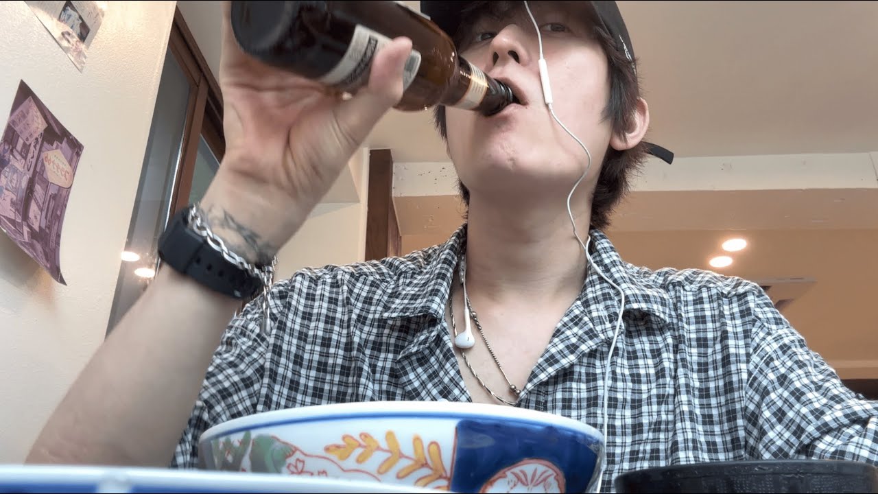 휴무 ASMR 몰래 ㅋ (연습실, 혼밥, 카페) | 자막O