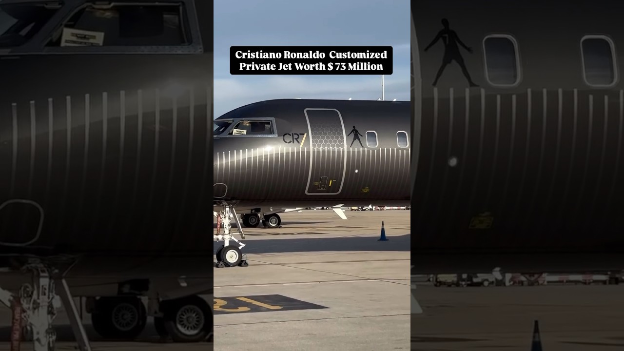 Cristiano Ronaldo's new $7.3 Million private Jet