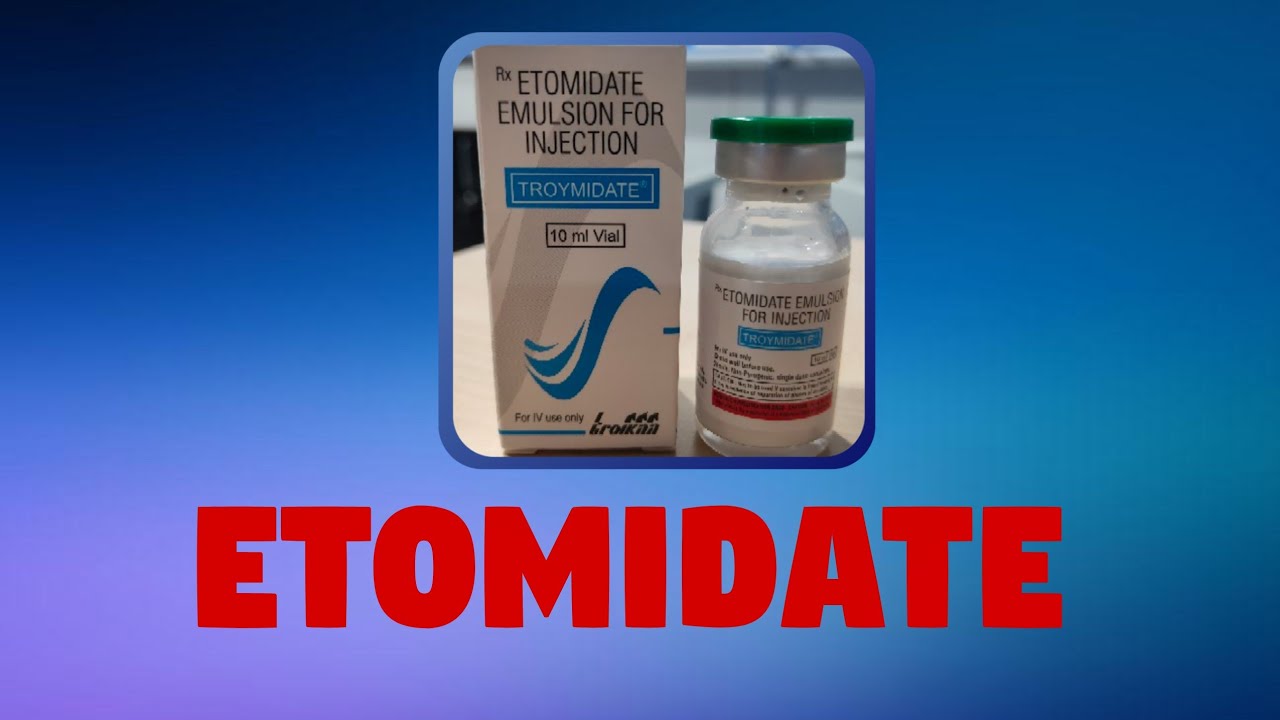 Etomidate || RSI || Adrenal Suppression