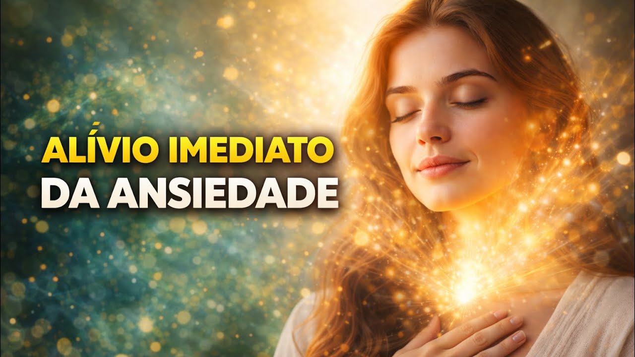 ANSIEDADE FORTE AGORA? Som de Cura 396 Hz para Acalmar a Mente