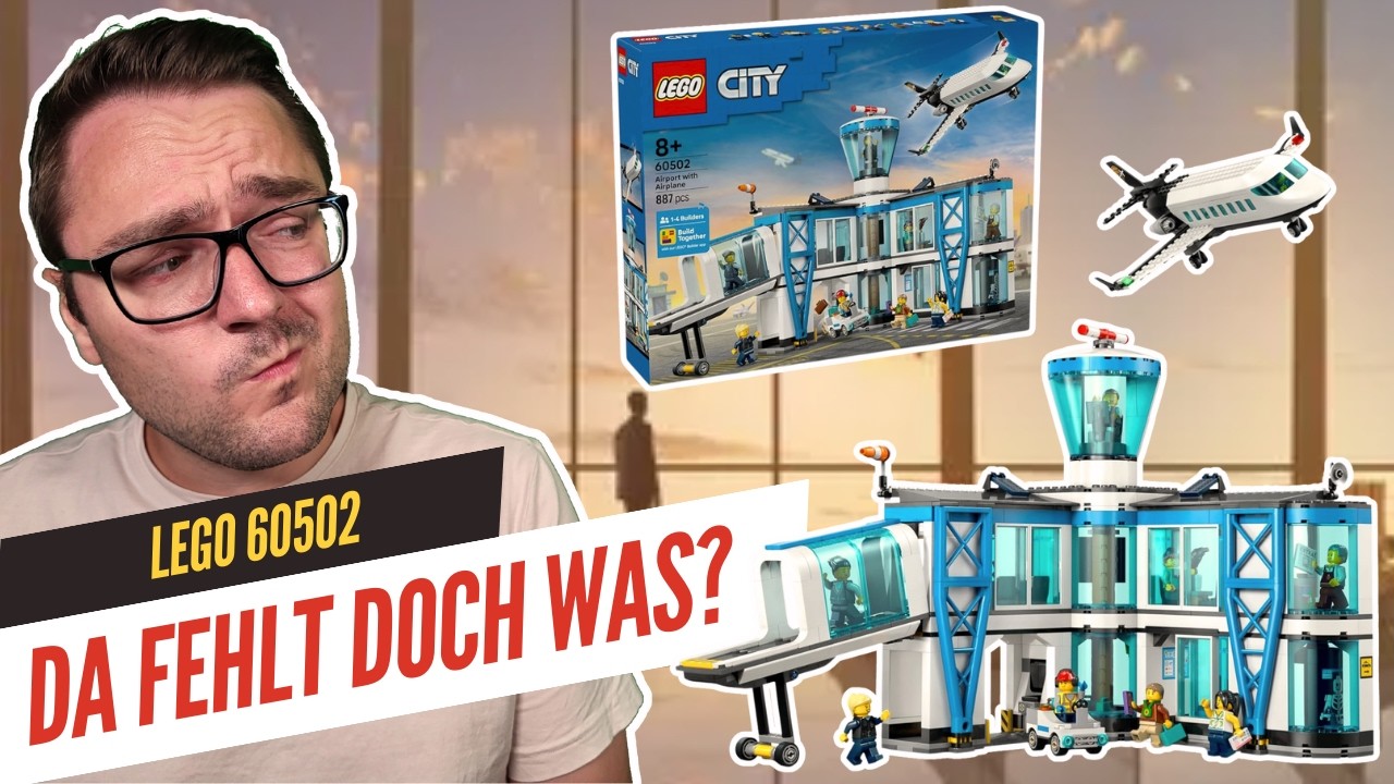Teils frech, trotzdem gut? - LEGO 60502 Flughafen mit Flugzeug