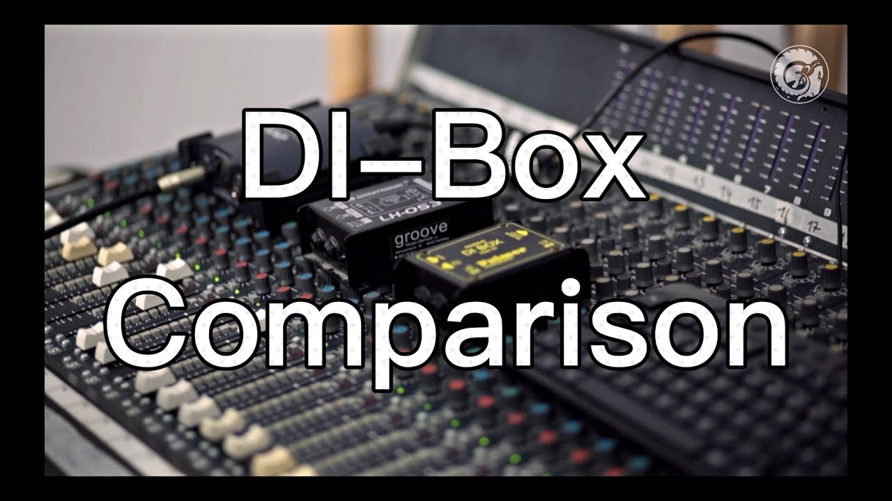 What difference does it make? - DI BOX COMPARISON ( Palmer, LD Systems, Omnitronic )