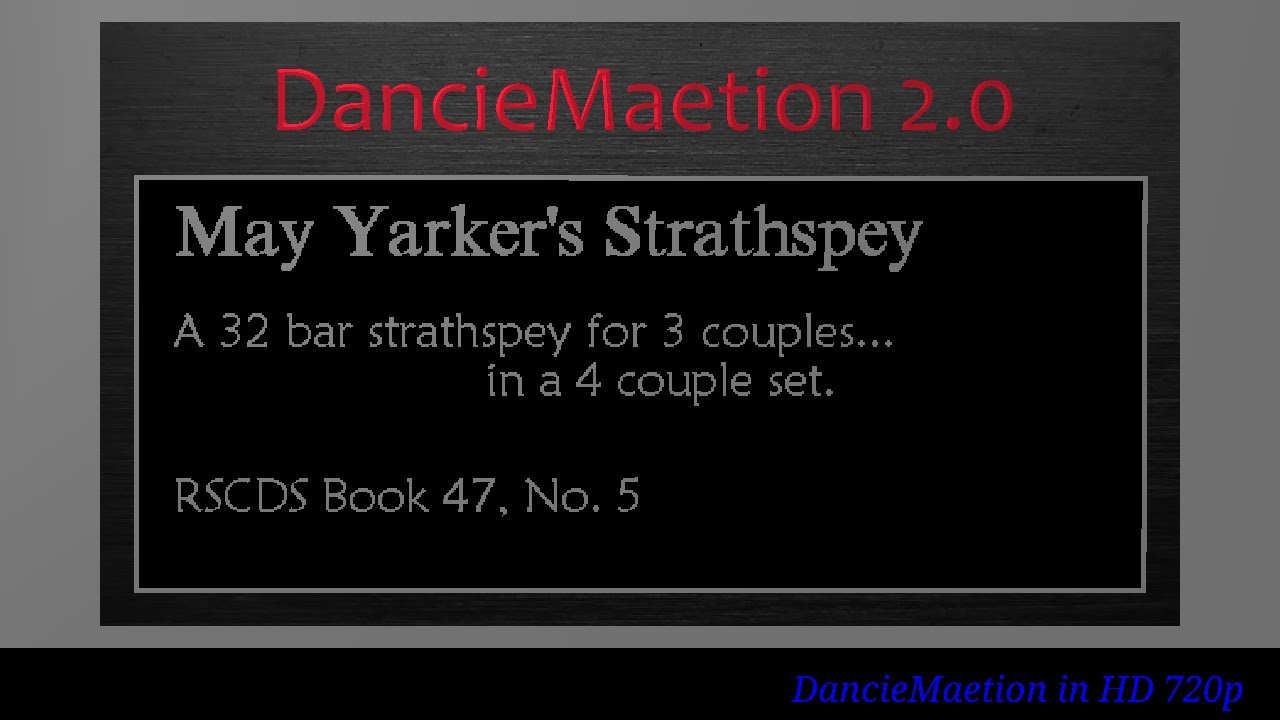 May Yarker's Strathspey