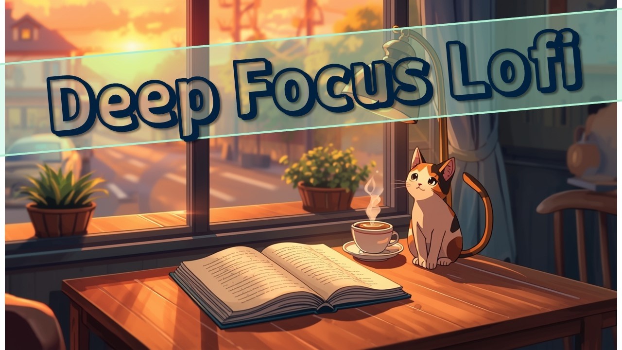 카공족을 위한 감성 로파이 팝 ☕️ 집중력을 높이는 카페 소음 & 부드러운 기타 | Study Cafe Ambience 📚 Chill Lofi Pop for Deep Focus