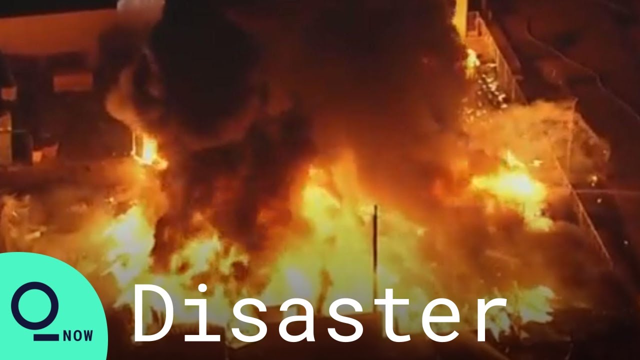 Adelanto Fire: Firefighters Work to Extinguish Blaze in Southern California