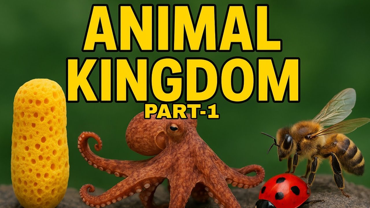 Animal Kingdom | Basis Of Classification - Detailed Lecture Part 01 | Class 11 | Neet| Crash Course 