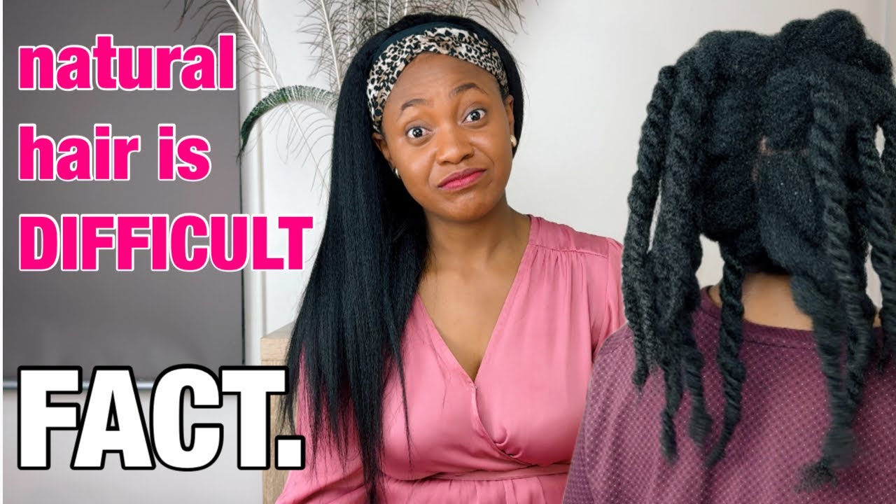 natural hair is DIFFICULT. Fact! Find out why natural hair is difficult to manage