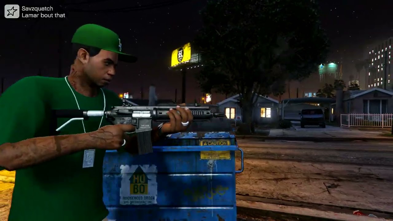 Lamar bout that action