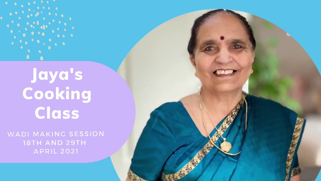 Jaya's Cooking Class | Indian virtual cooking classes | Best traditional Indian cooking class