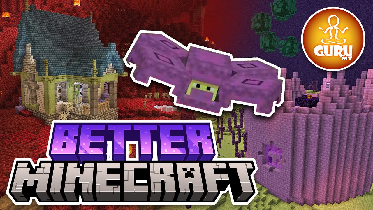 Netherite / Wither farm / The Shelterer - Better Minecraft Mod
