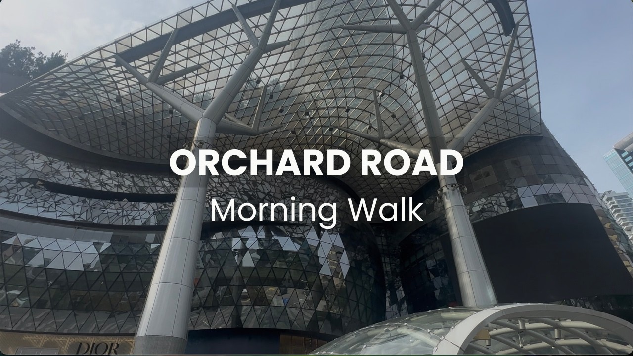 Orchard Road Morning Walk | Tudor Court to Plaza Singapura | Singapore | Walk with Me Daily