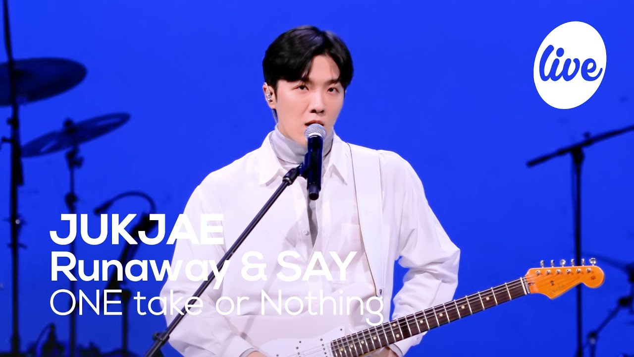 [4K] JUKJAE - “Runaway & SAY (One Take ver.)” Band LIVE Concert [it's Live]