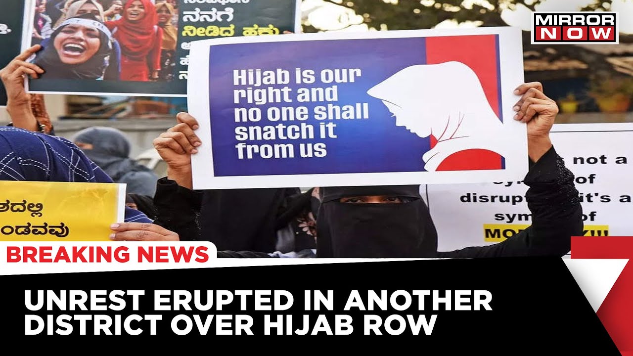 Campus Turn Into Battlefield Over Hijab Row In Yet Another District in Karnataka