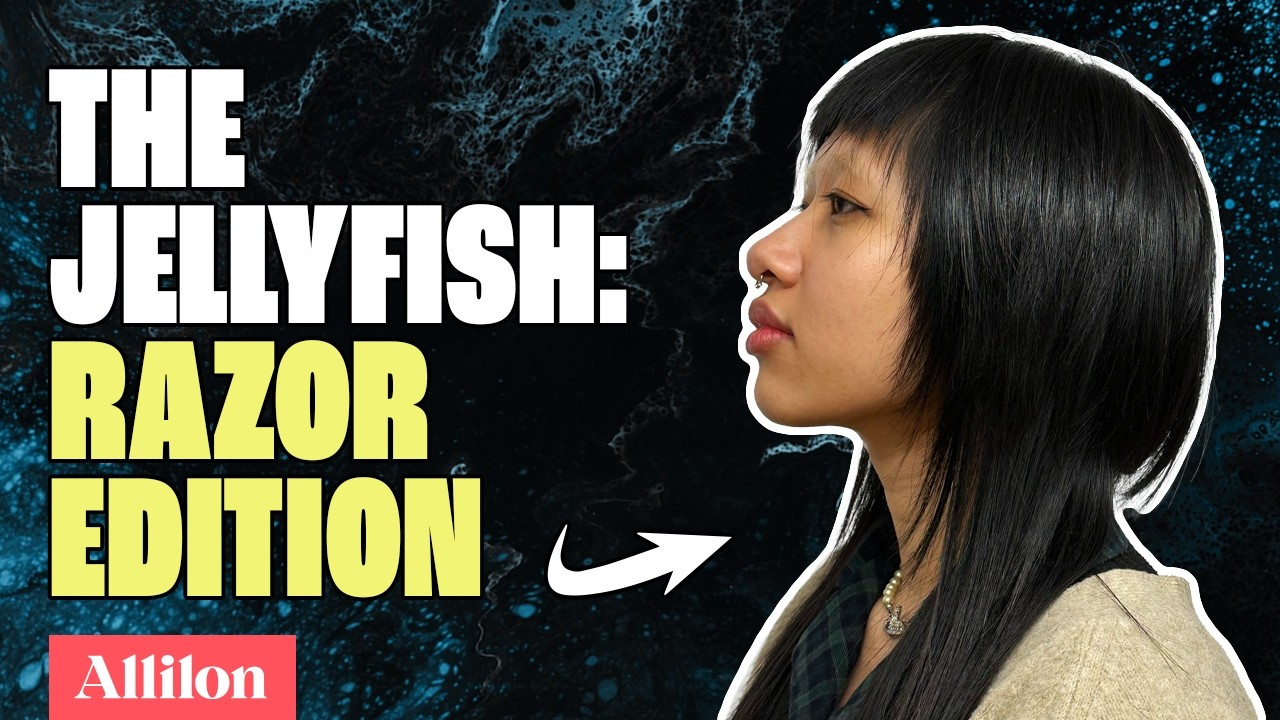 How to cut a jellyfish haircut | Allilon Cutting Tutorial
