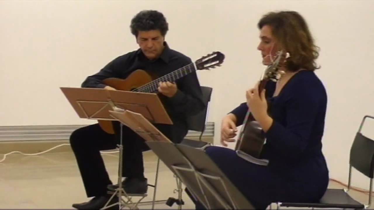 Antonio Vivaldi Andante-Classical Guitar Live-Evangelos Boudounis Maro Razi