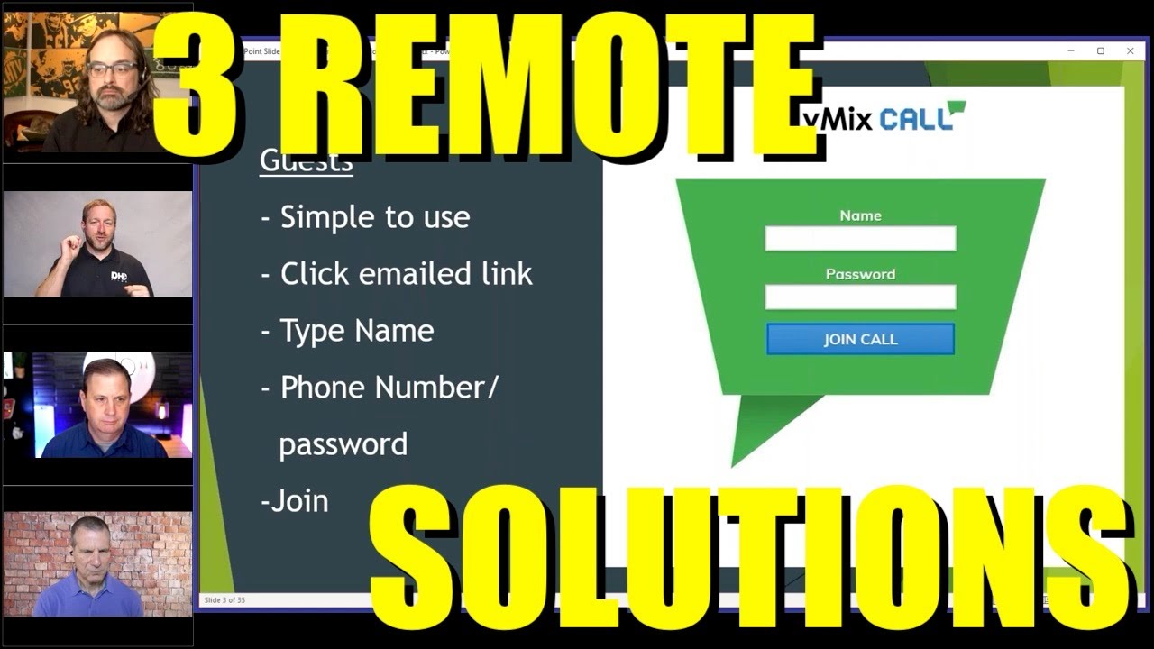 Choosing the Optimal Remote Production Technology and Workflow