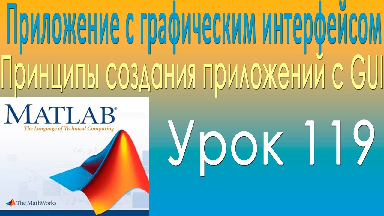 Приложение с графическим интерфейсом. Принципы создания приложений с GUI. Урок 119