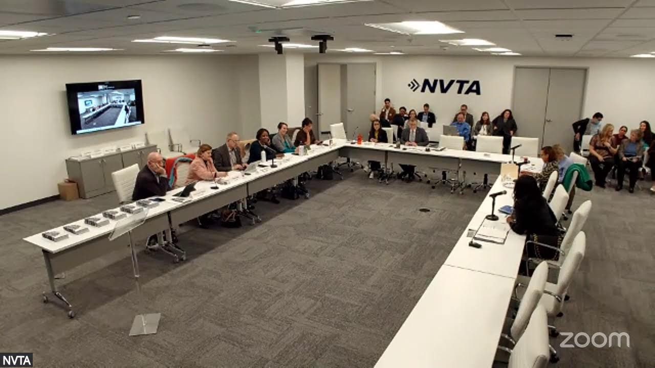 Northern Virginia Transportation Authority Meeting