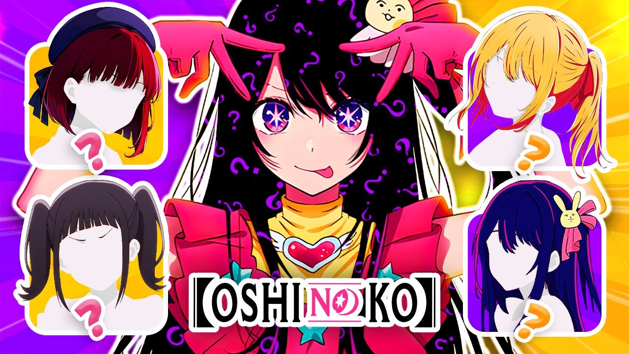 OSHI NO KO HAIR QUIZ 💖🎤 My Favorite Idol: Oshi no Ko 👩🏻✨