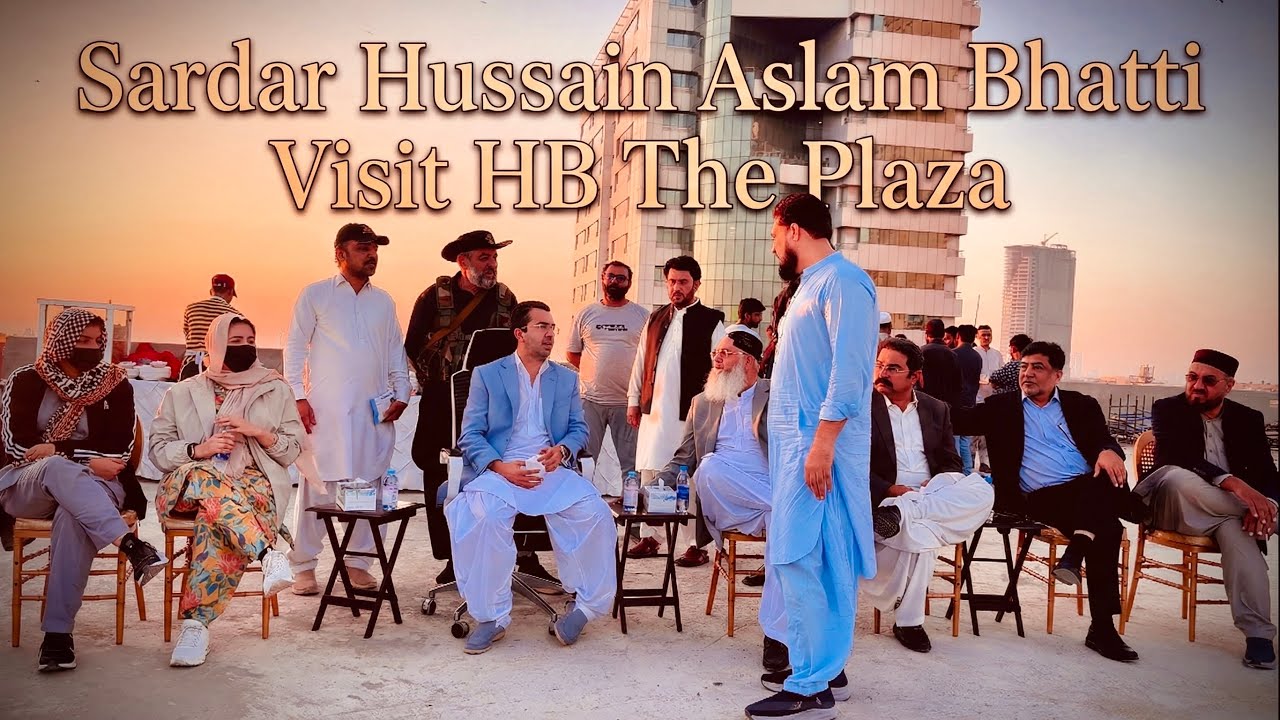 Sardar Hussain Aslam Bhatti Meets Doctors at HB The Plaza | Free Clinic Plan for Island People
