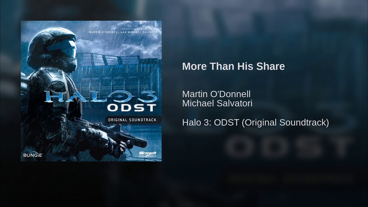 1 03 More Than His Share - Halo 3: ODST OST