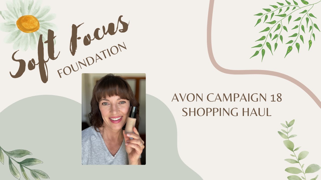 Avon C18 Haul | Nailed the Shade! Soft Focus Foundation + Cozy Shacket for Fall