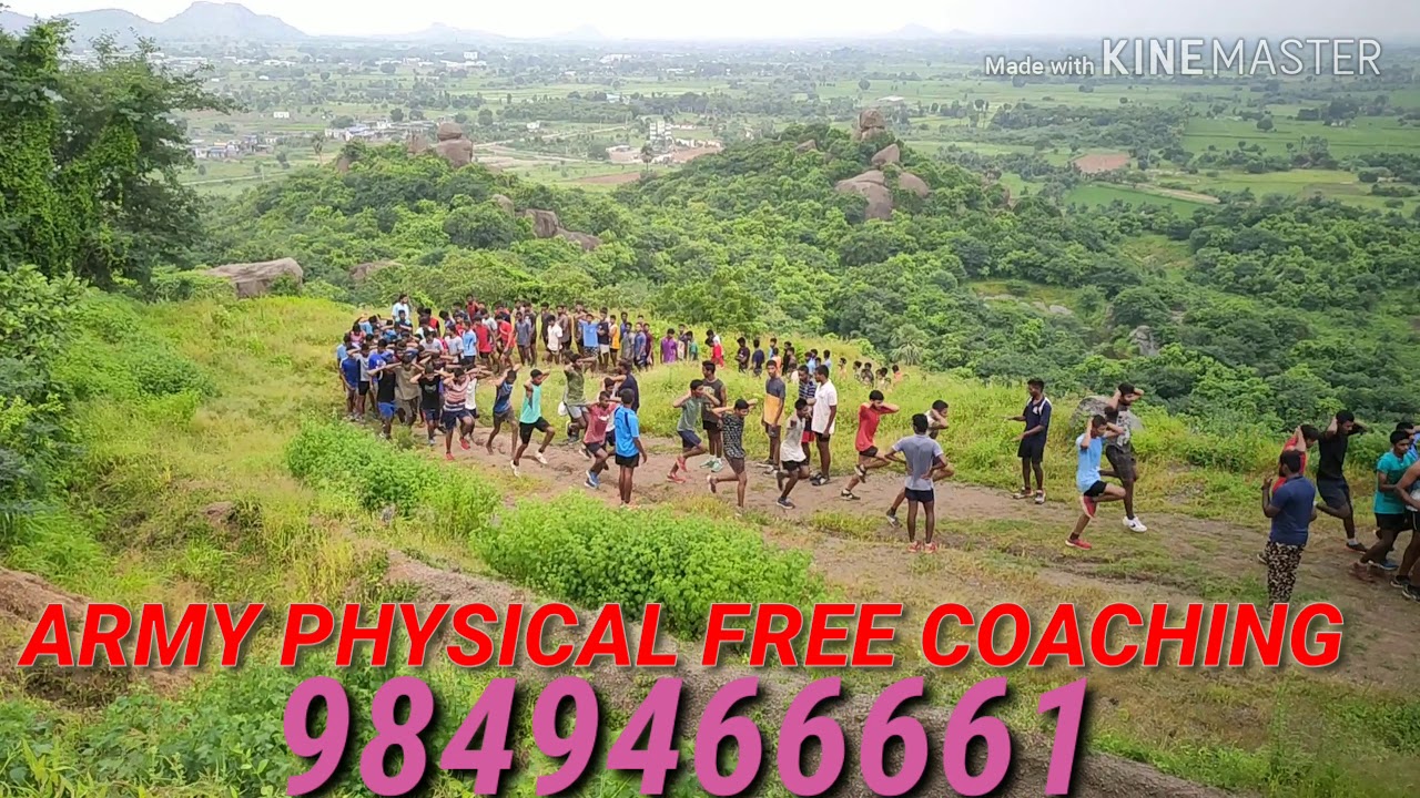 Karimnagar Army Open Rally || Free Physical Coaching || Tejas Defence Academy