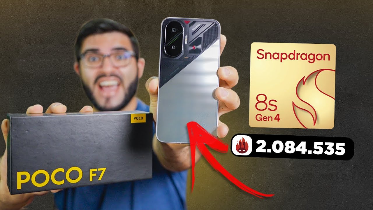 POCO F7 é o MAIS TOP da Categoria? Páreo a S24 Ultra? Análise SINCERA!