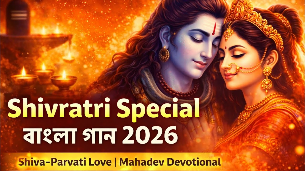 Shivratri Special Bengali Song 2026 | Shiva Parvati Love | Mahadev | শিবের বিয়ে 