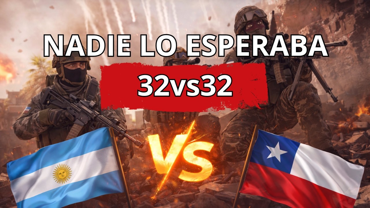 Argentina vs Chile en Battlefield 6 | Este Clan War fue una LOCURA
