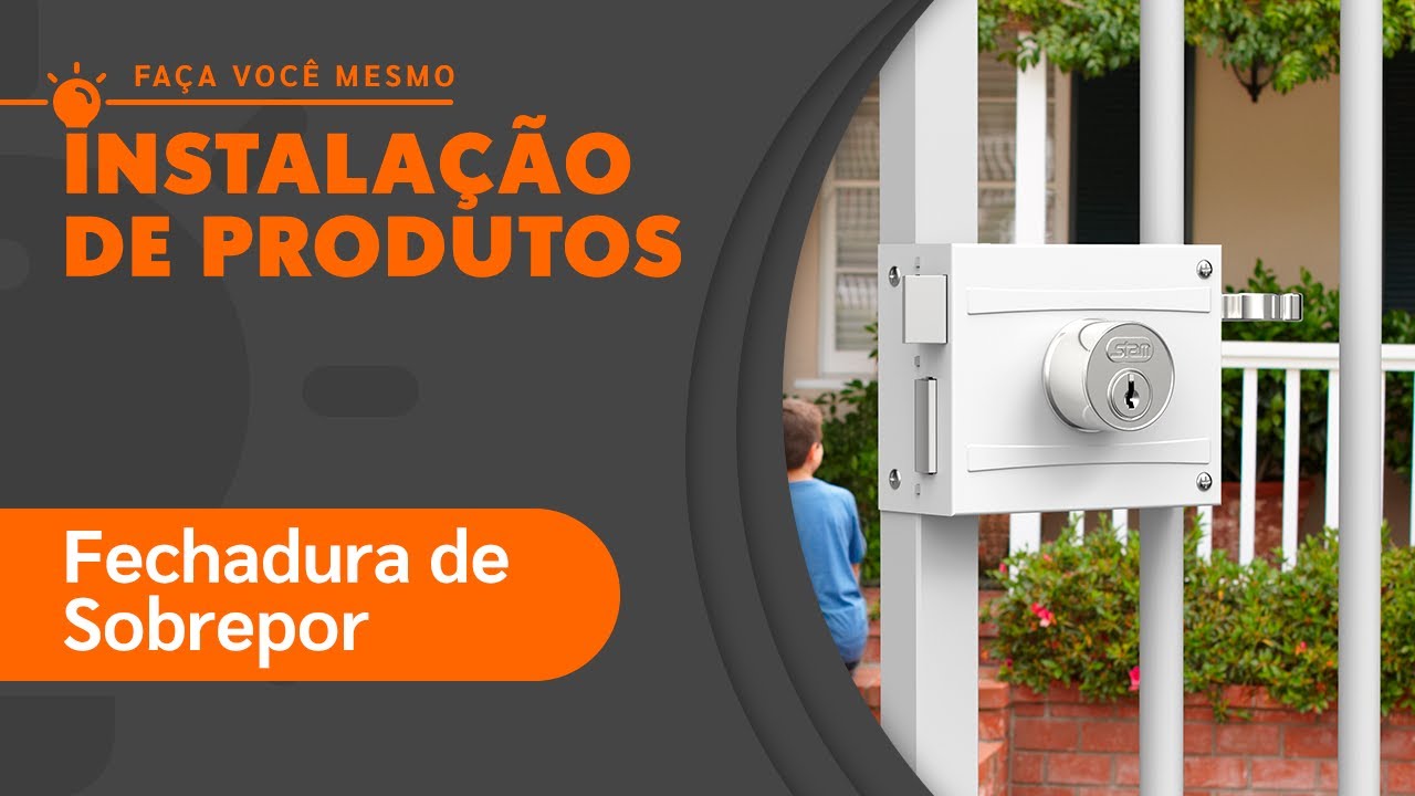 Stam | Como instalar fechadura de sobrepor em portas e portões