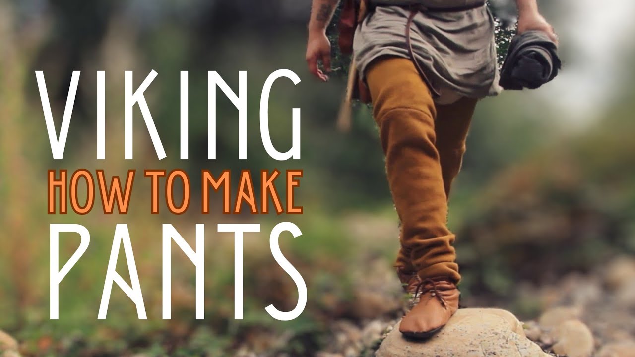 Crafting Viking Pants: Easy Tutorial for Authentic Viking Legwear - Viking Crafts (Ep. 14)