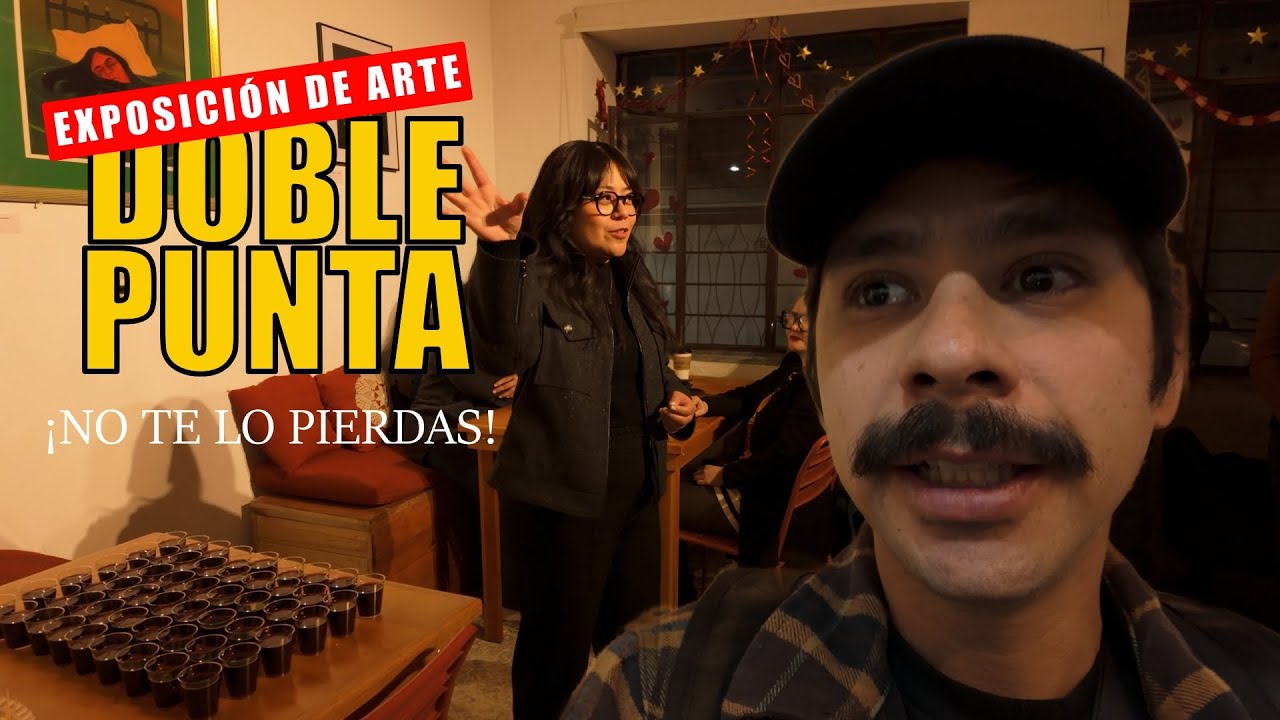 Café Índigo se llena de arte | Presentación de la expo de arte Doble Punta | Día #30